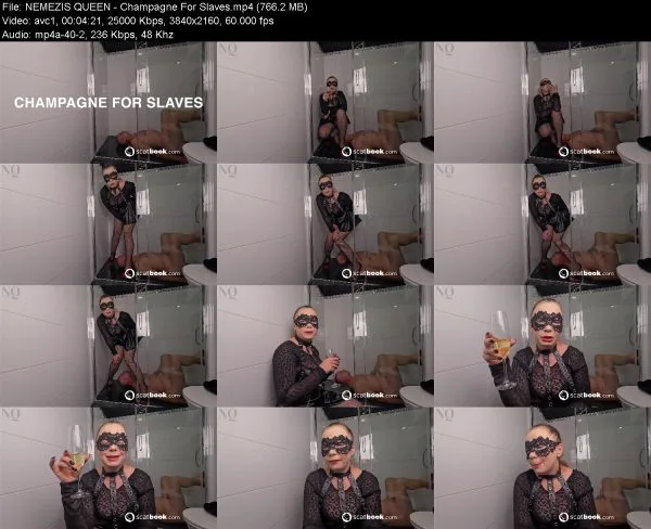 NEMEZIS QUEEN – Champagne For Slaves