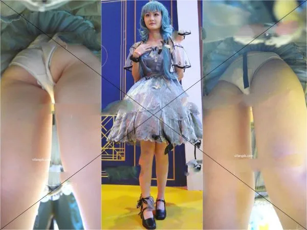 【xxn-218】偶像服兽耳小姐姐逛街..肉色丝袜配白内被抄底[某房原版]