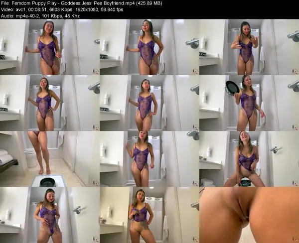 Femdom Puppy Play – Goddess Jess’ Pee Boyfriend