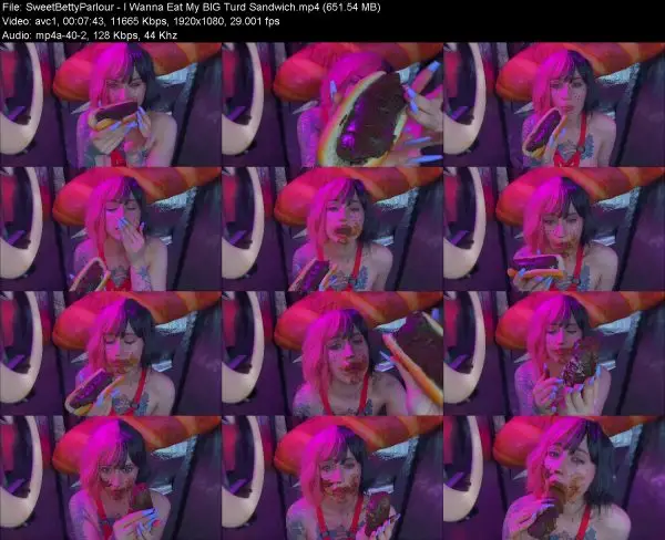 SweetBettyParlour – I Wanna Eat My BIG Turd Sandwich