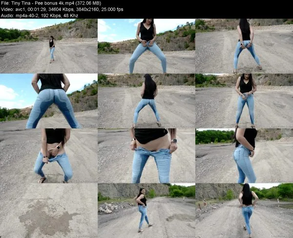 Tiny Tina – Pee bonus 4k