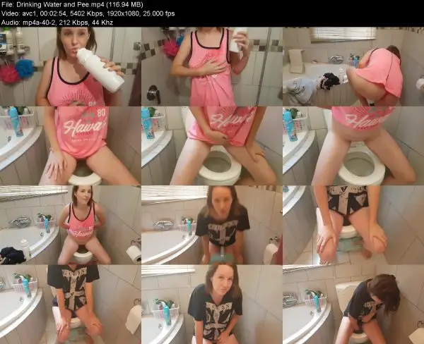 Drinking Water and Pee