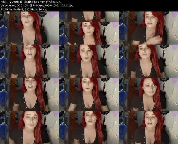 Lily Winters Pee and Sex