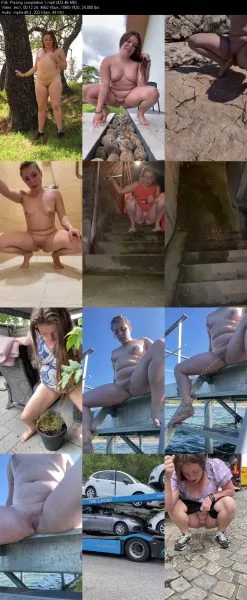 Pissing compilation 1