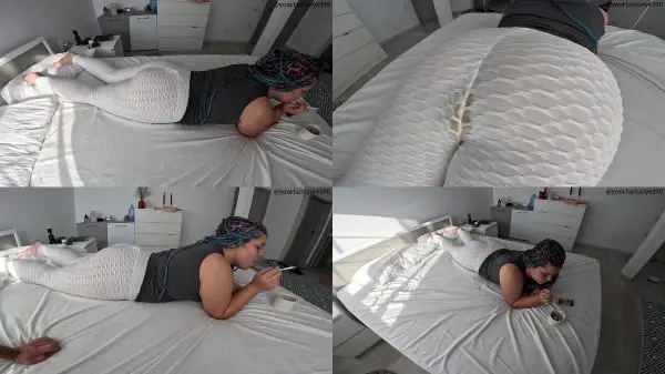 Yourfantasy6190 – Gassy load in my white leggings while I smoke