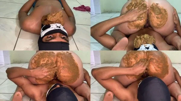 AngelVictory05 – BIG piece of shit in the face!
