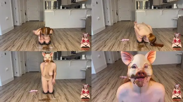 GingerCris – Piglet Domestication – S1E1 Shit Eating Piglet