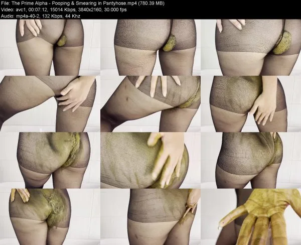 The Prime Alpha – Pooping & Smearing in Pantyhose
