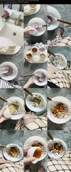 This time I’m mixing up an ice cream sweet – Come over