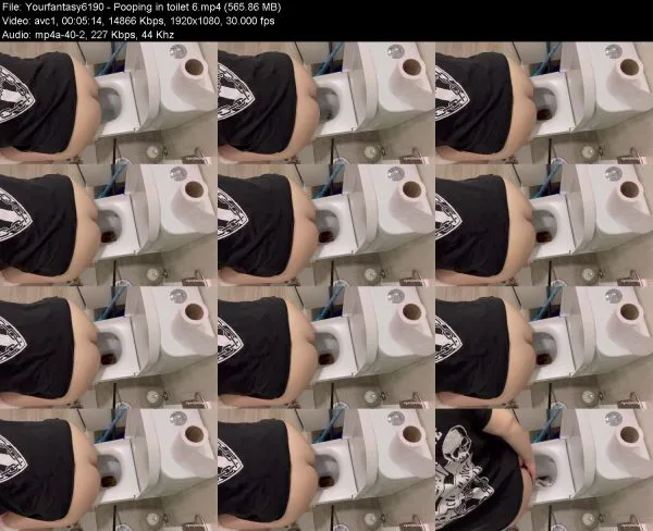 Yourfantasy6190 – Pooping in toilet 6