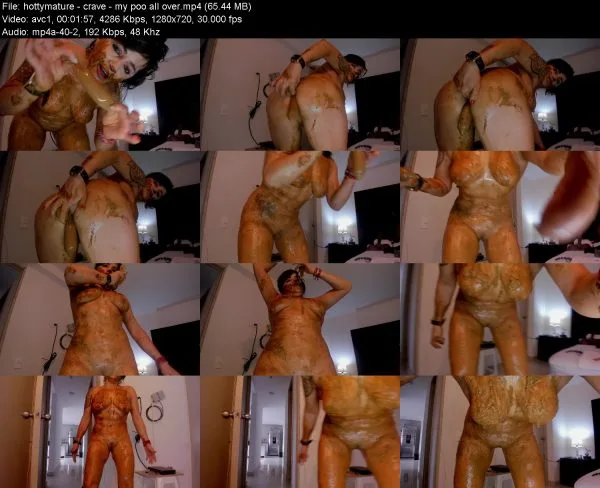 hottymature – crave – my poo all over