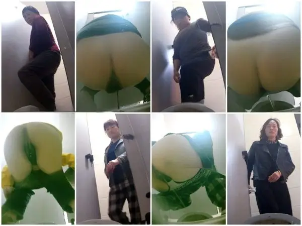 編み物工場シリーズの最新トイレ写真セット10点の大量コレクション❤オリジナルファイル、透かしなしバージョン、価値4000人民元。 Hidden …