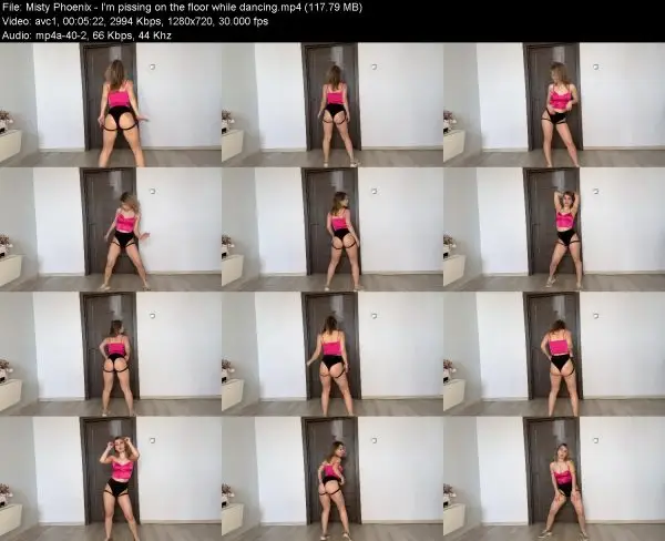 Misty Phoenix – I’m pissing on the floor while dancing