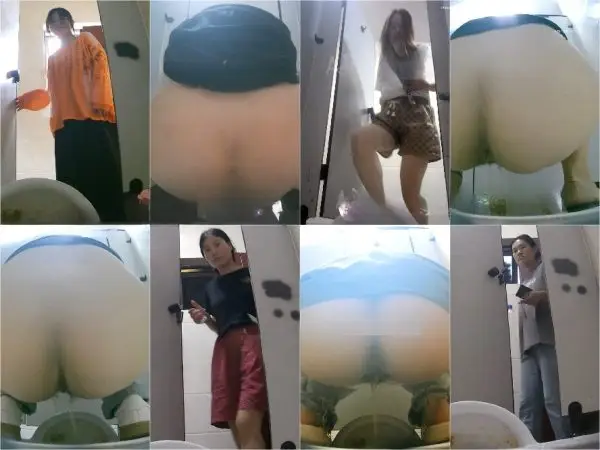 【極上トイレ盗撮】最強のダンス部員とオフィスビルの痴女たちを大公開 – エピソード8 Hidden Camera