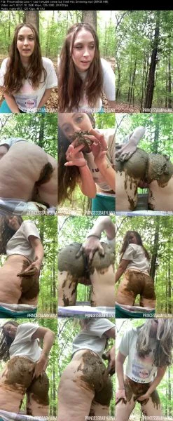 PrincessBabyLuna – I said I wouldnt smear but I lied! Ass Smearing
