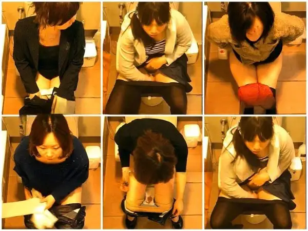 女性たちの洋式お手洗い 10(デパート編) Girls on the Toilet
