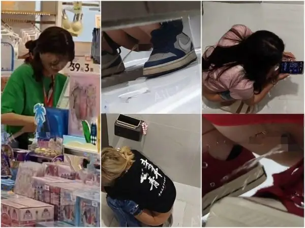 ❤️新たに流出した[トイレカメラ]❤️ トイレ内で排便や Hidden Camera