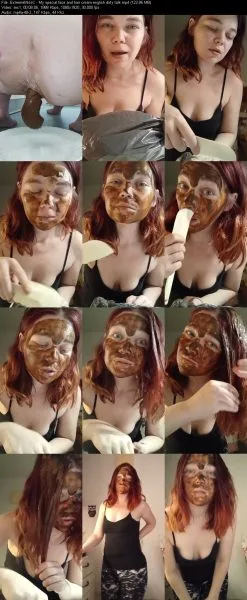 ExtremeMissC – My special face and hair cream-english dirty talk