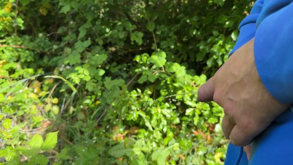 Girl is helping a guy to pee in public but he doesn’t like it compilation