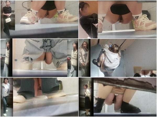 新しく流出した[トイレ映像]❤️ 高度に編集されており、複数のカメラが20人以上の女性の排尿を捉えています。 Amateur Asians