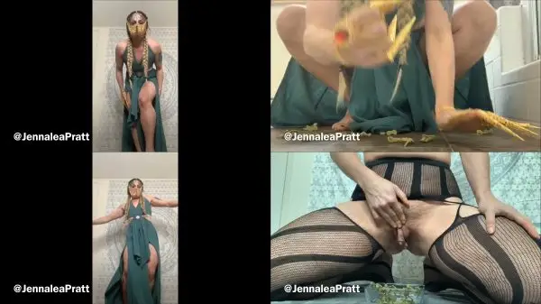 FuzzyWolf – Giantess shits and pisses on villagers
