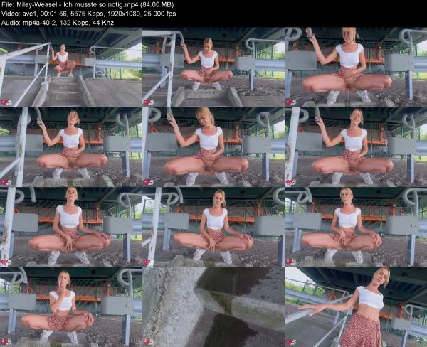 Miley-Weasel – Ich musste so notig