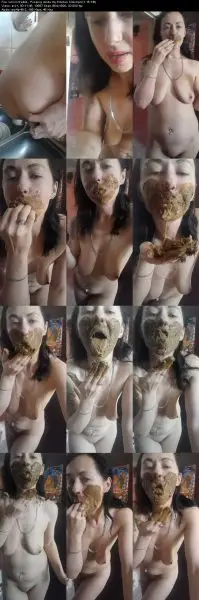 LiliXXXFetish – Pooping inside my Kitchen Sink