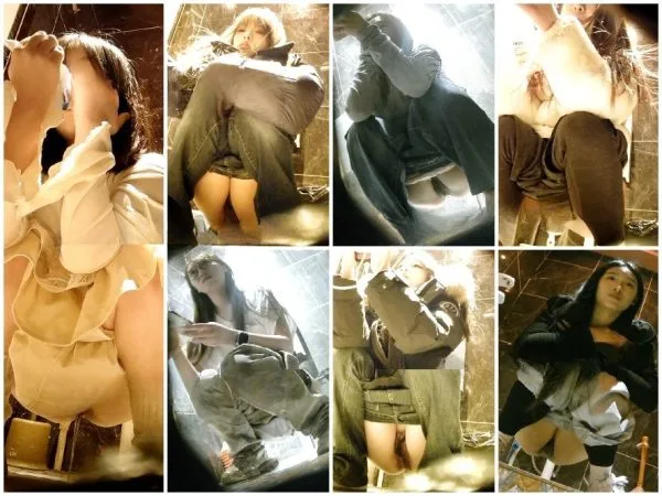 オンライン限定プレ​ミア：【パノラマバートイレショット】黒ストッキングとハイヒールを履いた様々な美女が登場。10 Hidden Camera