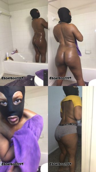 Ebonybooty49 – after shit shower farts