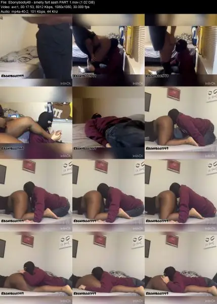 Ebonybooty49 – smelly fart sash PART 1