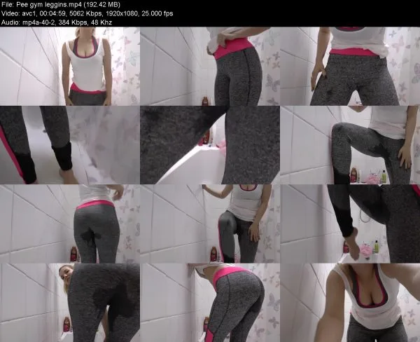 Pee gym leggins