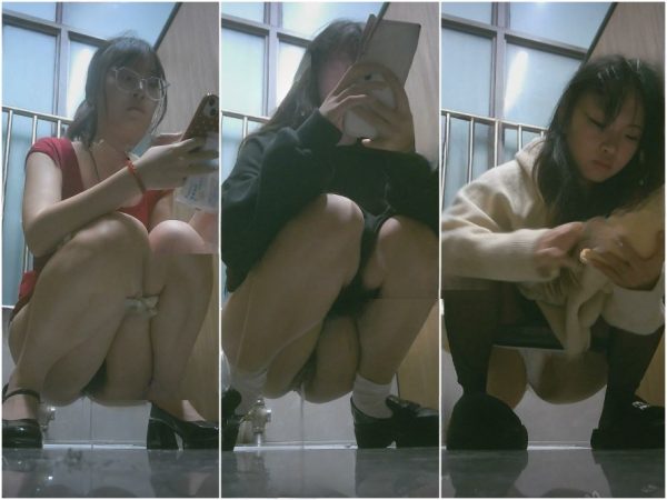 4月にリークされた新シリーズ❤️ マスターフォトグラファーが高級オフィスビルに忍び込み、洗練された雰囲気の眼鏡をかけた少女のふっくらとしたおまん…