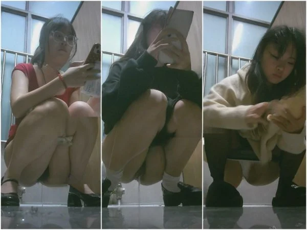 4月にリークされた新シリーズ❤️ マスターフォトグラファーが高級オフィスビルに忍び込み、洗練された雰囲気の眼鏡をかけた少女のふっくらとしたおまん…