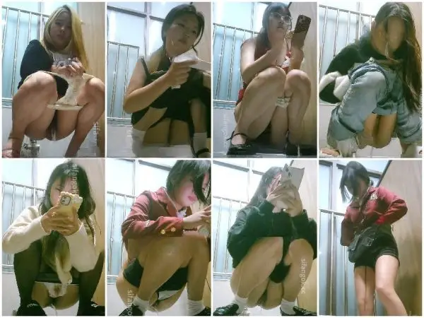 高級オフィスビルでトイレを利用する「女神たち」の隠し撮り Girls on the Toilet