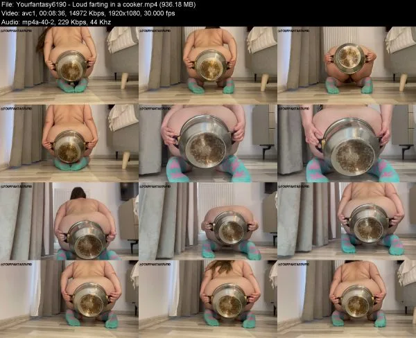 Yourfantasy6190 – Loud farting in a cooker
