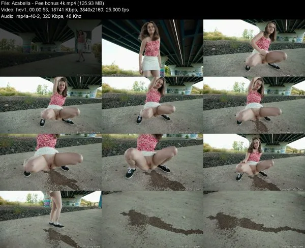 Acabella – Pee bonus 4k