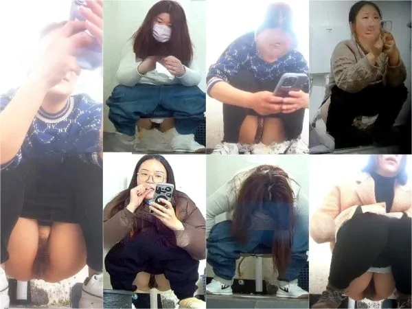 トイレカメラマスターの世界❤️ ビリヤード場の女子トイレをハンディカメラで覗き見。ビリヤードをしながらおしっこをする美しい女の子たちを撮影。その…