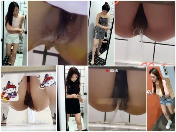 手持ちフラッシュズーム：究極の女神ストリーマー Girls on the Toilet