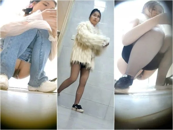 トイレカメラマスターの世界❤️ ビリヤード場の女子トイレをハンディカメラで覗き見。ビリヤードをしながらおしっこをする美しい女の子たちを撮影。その…