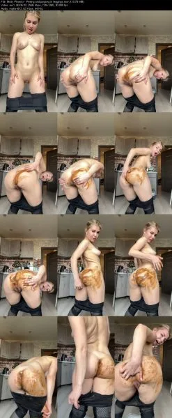 Misty Phoenix – Peeing and pooping in leggings
