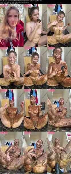 Ninounini – SCAT BDSM & EATING DOG SHIT IN THE FOREST