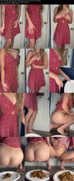 Samantha – 0516 Trapped in the bathroom with a dirty girl