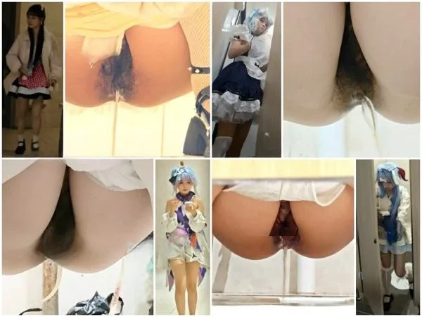 待望の【トイレショット】コスプレシリーズ：美しいコスプレイヤーが登場する最高品質のトイレショット集（動画59本） Hidden Camera