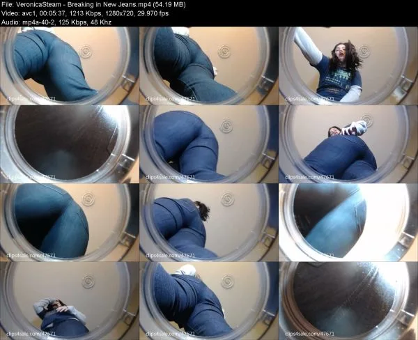 VeronicaSteam – Breaking in New Jeans