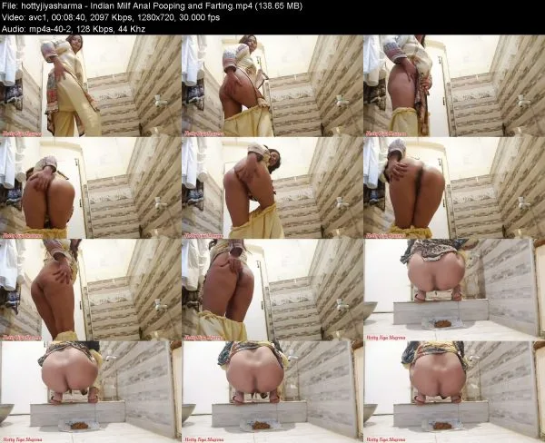 hottyjiyasharma – Indian Milf Anal Pooping and Farting
