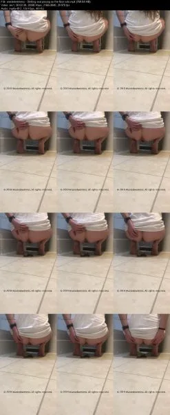 wastedwetness – Shitting and pissing on the floor solo