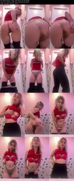 Misty Phoenix – Public toilet games