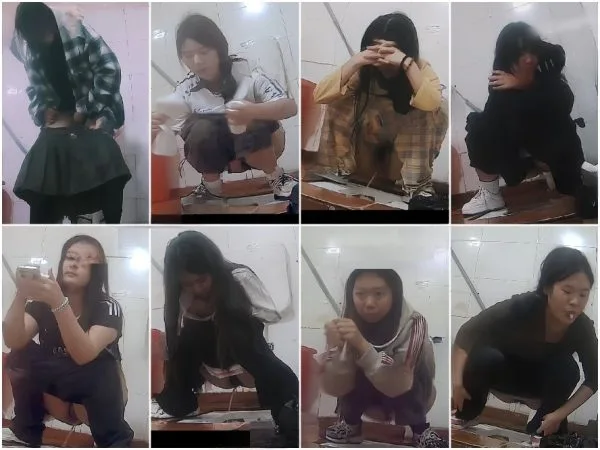 キャンパス全体に漂う「カップリング」の予感：制服にニーハイソックス姿の、あどけない後輩女子！ Hidden Camera
