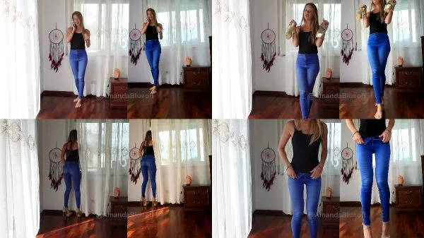 Queen Shakti I-pissed my tight jeans while going out