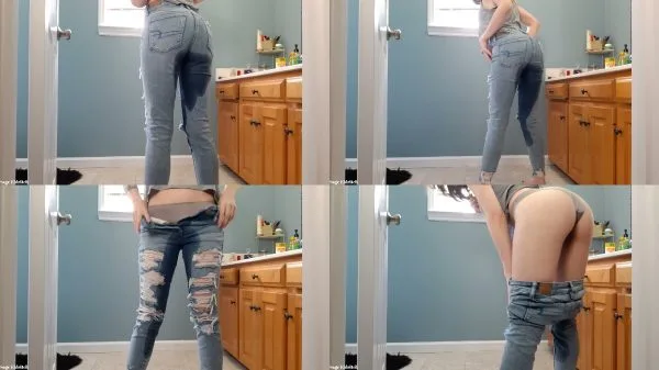 Sage Eldritch – Soaking My Panties and Ripped Denim Jeans